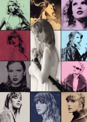 Taylor Swift Collage