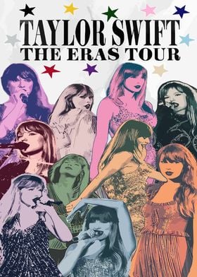 Taylor Swift Eras Tour Poster