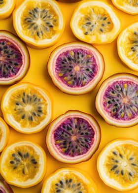 Passion Fruit and Citrus Slices