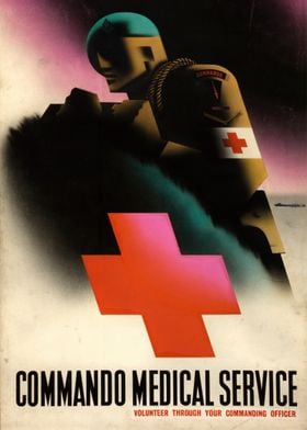 Commando Medical Service Poster