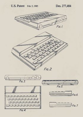 ZX Spectrum Computer Patent