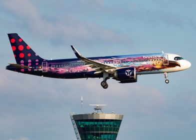 Brussels Airlines Tomorrowland Plane