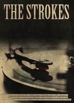 The Strokes Band Poster