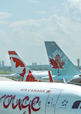 Air Canada Airplanes