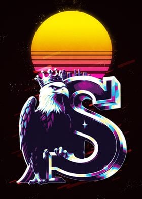 Eagle &amp; S Retro Art