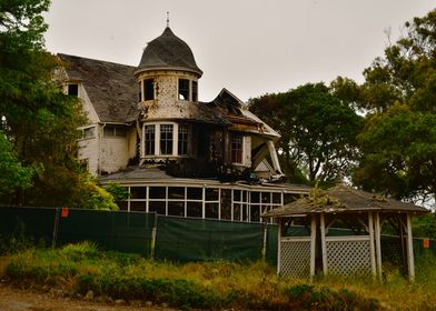 Fire Damaged Victorian House