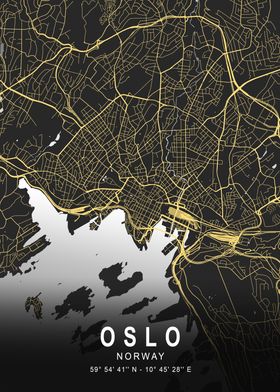 Oslo Silver City Map