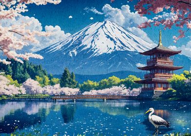 Mount Fuji Landscape