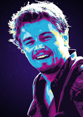 Leonardo DiCaprio Pop Art