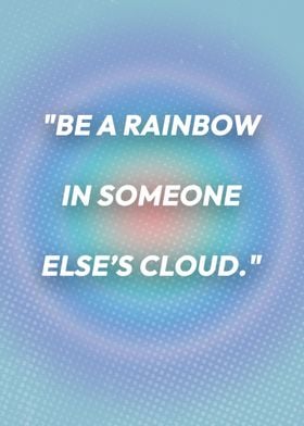 Rainbow Quote