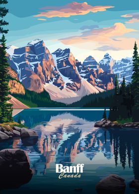 Banff National Park Landscape