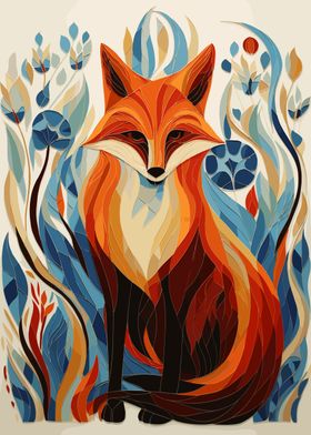 Fox in Geometric Forest