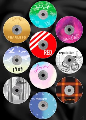 Taylor Swift Album Covers