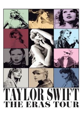 Taylor Swift Eras Tour Poster