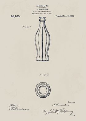 Coca-Cola Bottle Patent Design