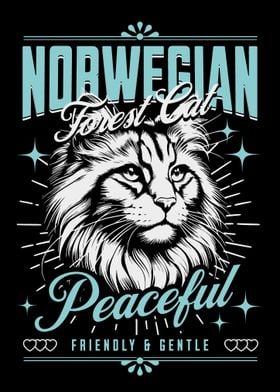 Norwegian Forest Cat Design