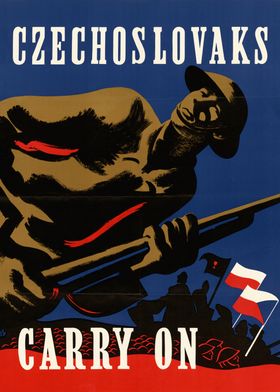 Czechoslovak Soldier Poster