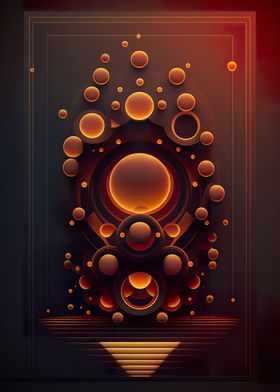 Abstract Geometric Art