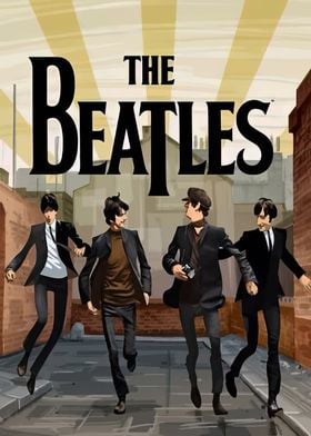 The Beatles Running