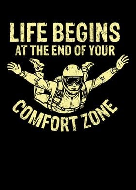 Skydiving Comfort Zone