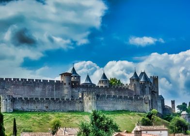 Medieval Fortress in Carcassonne France