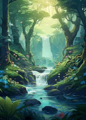 Enchanted Waterfall