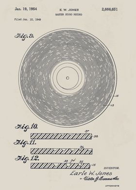 Vinyl Record Patent