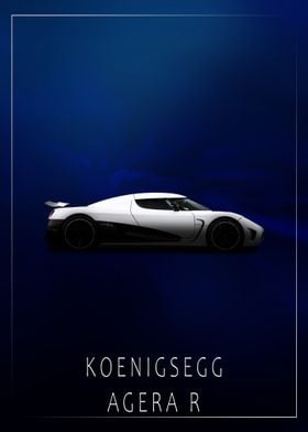 Koenigsegg Agera R Super Car Poster