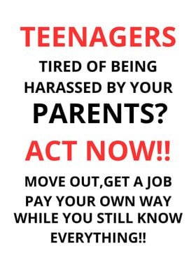 Teenager Empowerment Poster