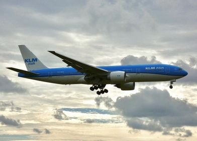 KLM Asia Boeing 777