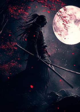 Samurai Under Moonlight