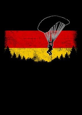 Parachuting over Germany