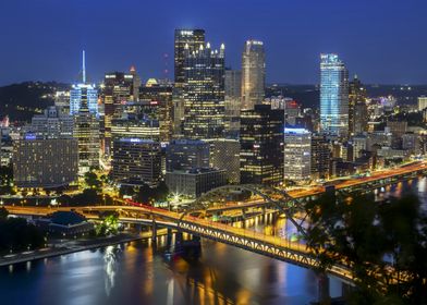 Amazing Pittsburgh Skyline 