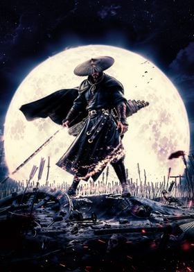 Samurai Under Moonlight