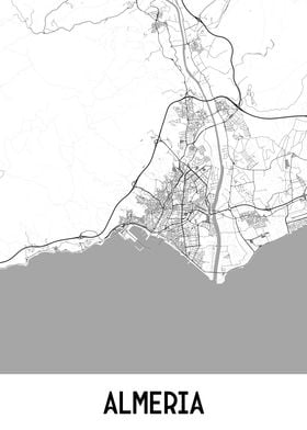 Almeria City Map