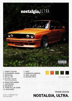 Frank Ocean Nostalgia, Ultra Album Cover