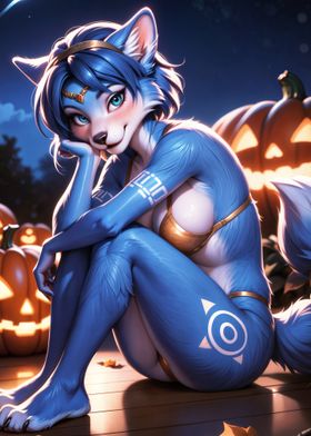 Krystal Star Fox Halloween