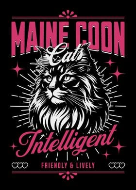 Maine Coon Cat Design