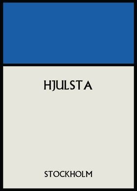 Hjulsta Stockholm Poster