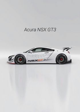 Acura NSX GT3 Race Car