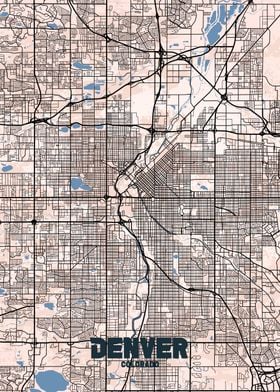 Denver City Map