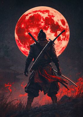 Samurai Blood Moon