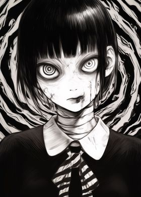 Creepy Anime Girl