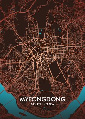 Myeongdong City Map