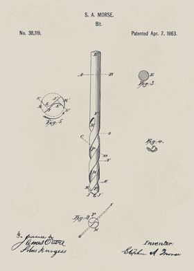 Drill Bit Patent