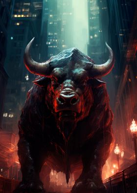 Bull in the City