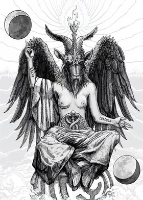 Baphomet Illustration