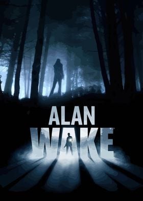 Alan Wake Game Poster