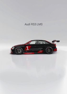 Audi RS3 LMS Race Car