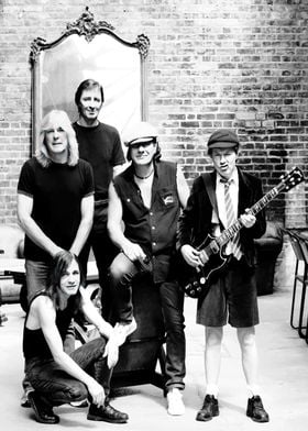 AC/DC Band Photo